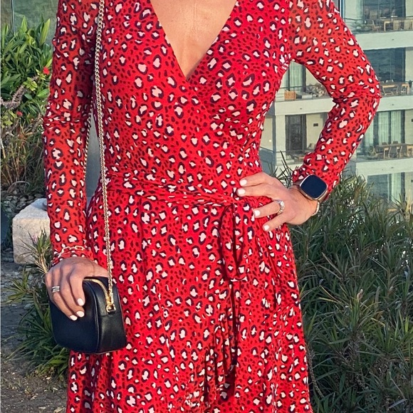 Sanctuary red ‘snake’ pattern dress - Picture 5 of 9